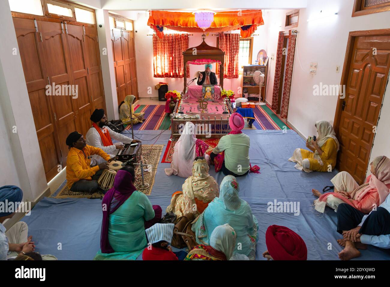 TAMIL NADU, INDIA - November 2020: Sikh marriage Stock Photo