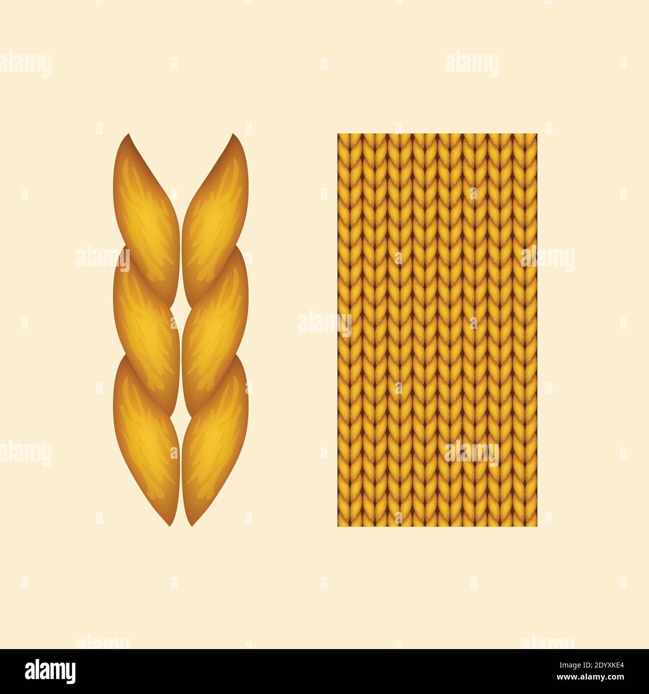 Realistic knitted texture hi-res stock photography and images - Alamy