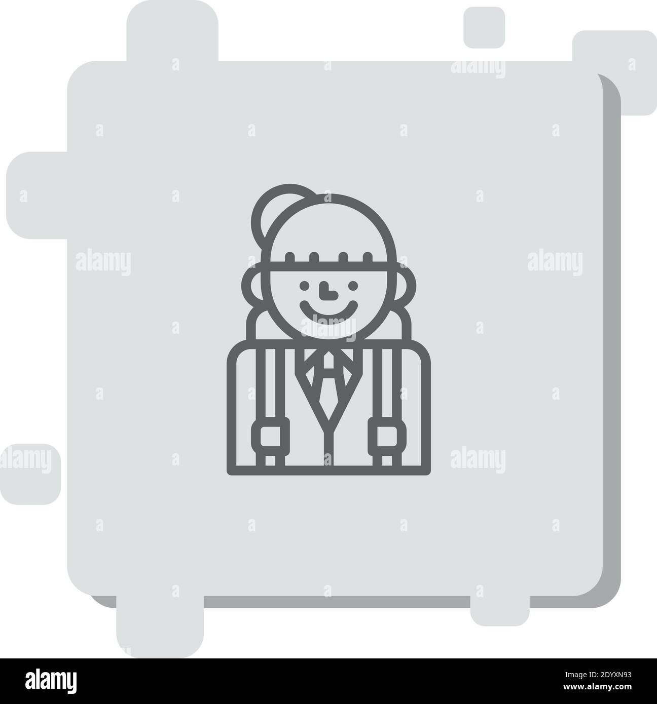 student vector icon modern simple vector illustration Stock Vector ...