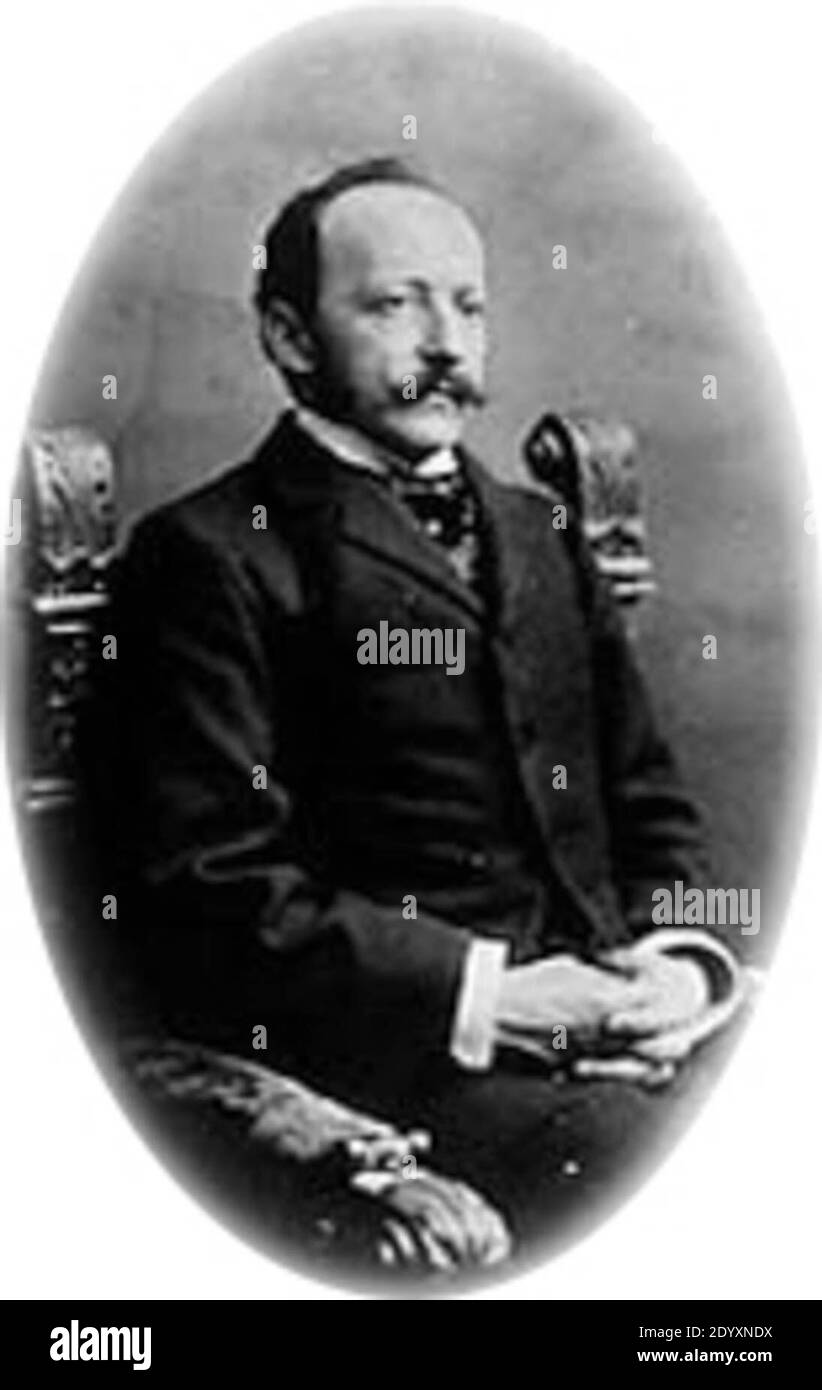 César Ritz, Swiss hotelier (b. 1850) Stock Photo