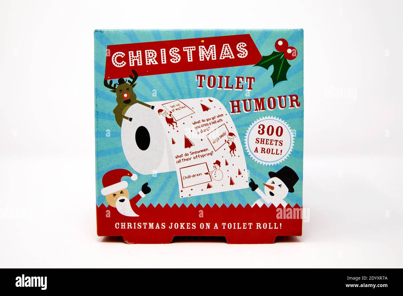 Christmas Jokes Toilet Roll Stock Photo - Alamy