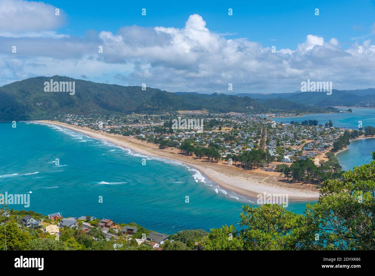 Aerial view of Pauanui at New Zealand Stock Photo Alamy