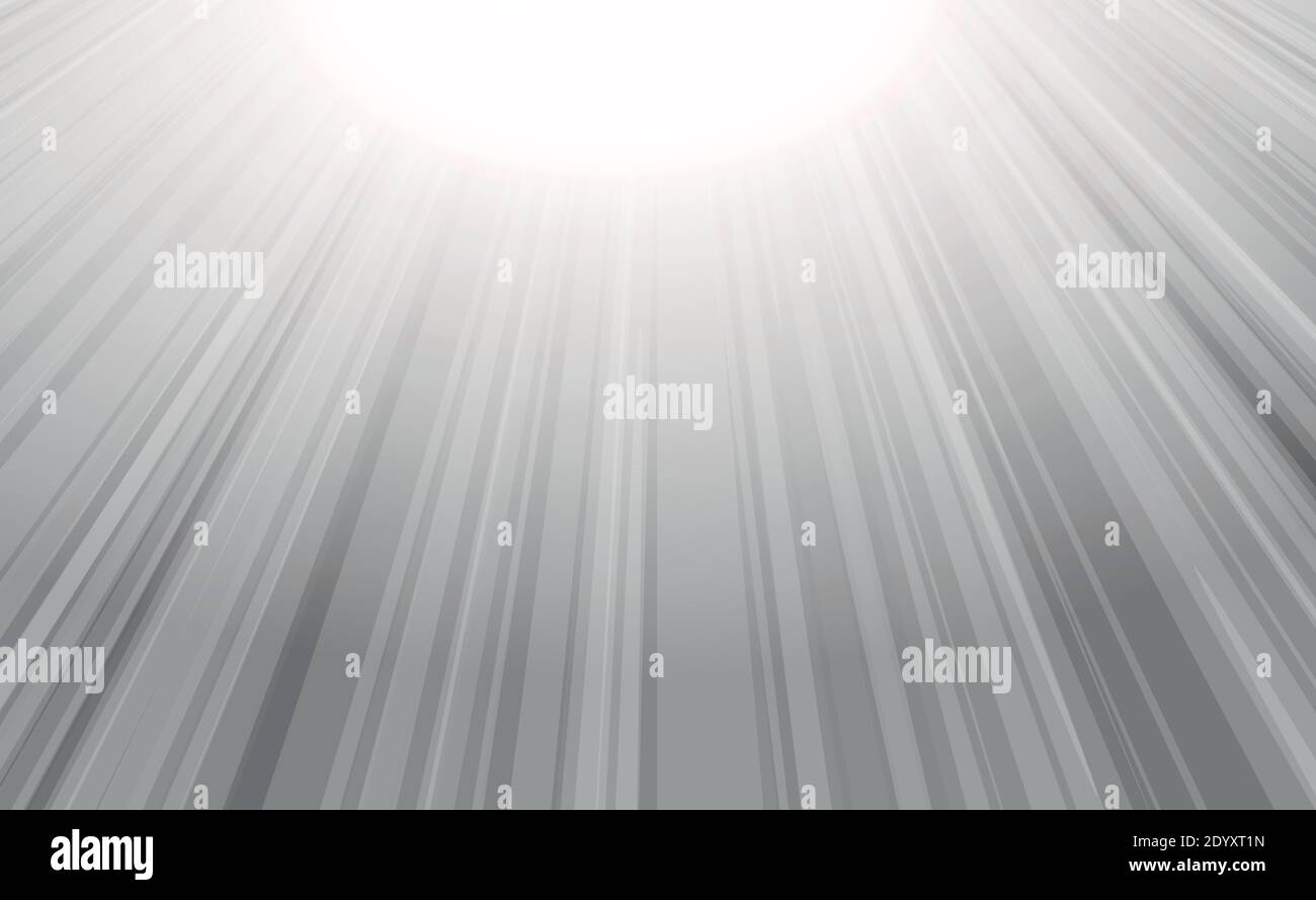 White vector panoramic background with straight lines Stock Vector