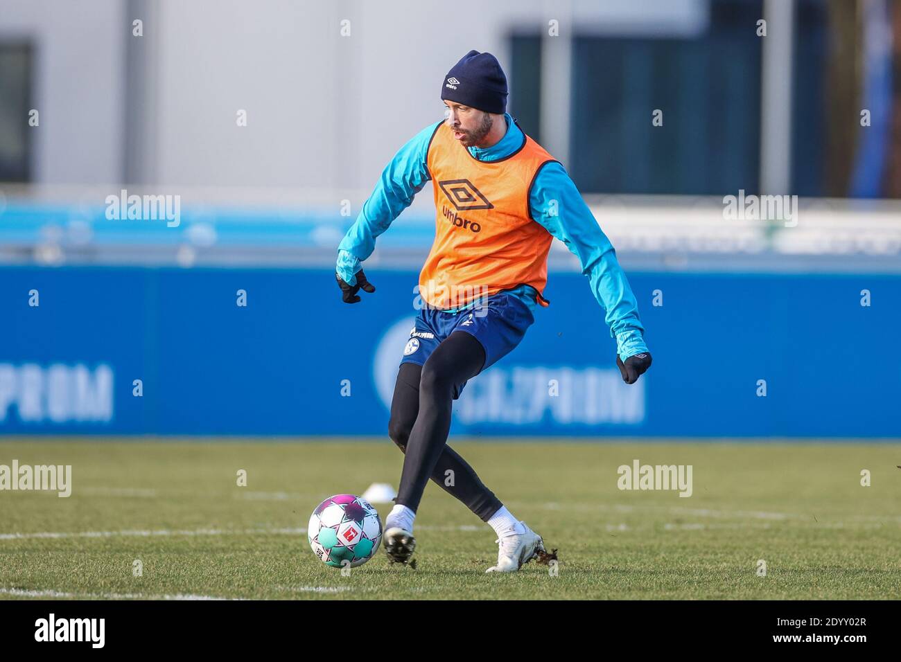 Mark Uth Fc Schalke 04 Action On The Ball Soccer Training Fc Schalke 04 On December 28th Photo Tim Rehbein Rhr Photo Via Sven Simon Fotoagentur Gmbh Co Pressefoto Kg