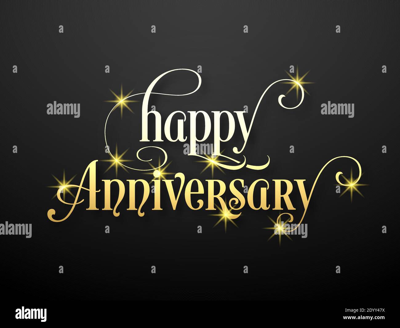 Illustration of Happy Anniversary Celebration vector. Stock Vector