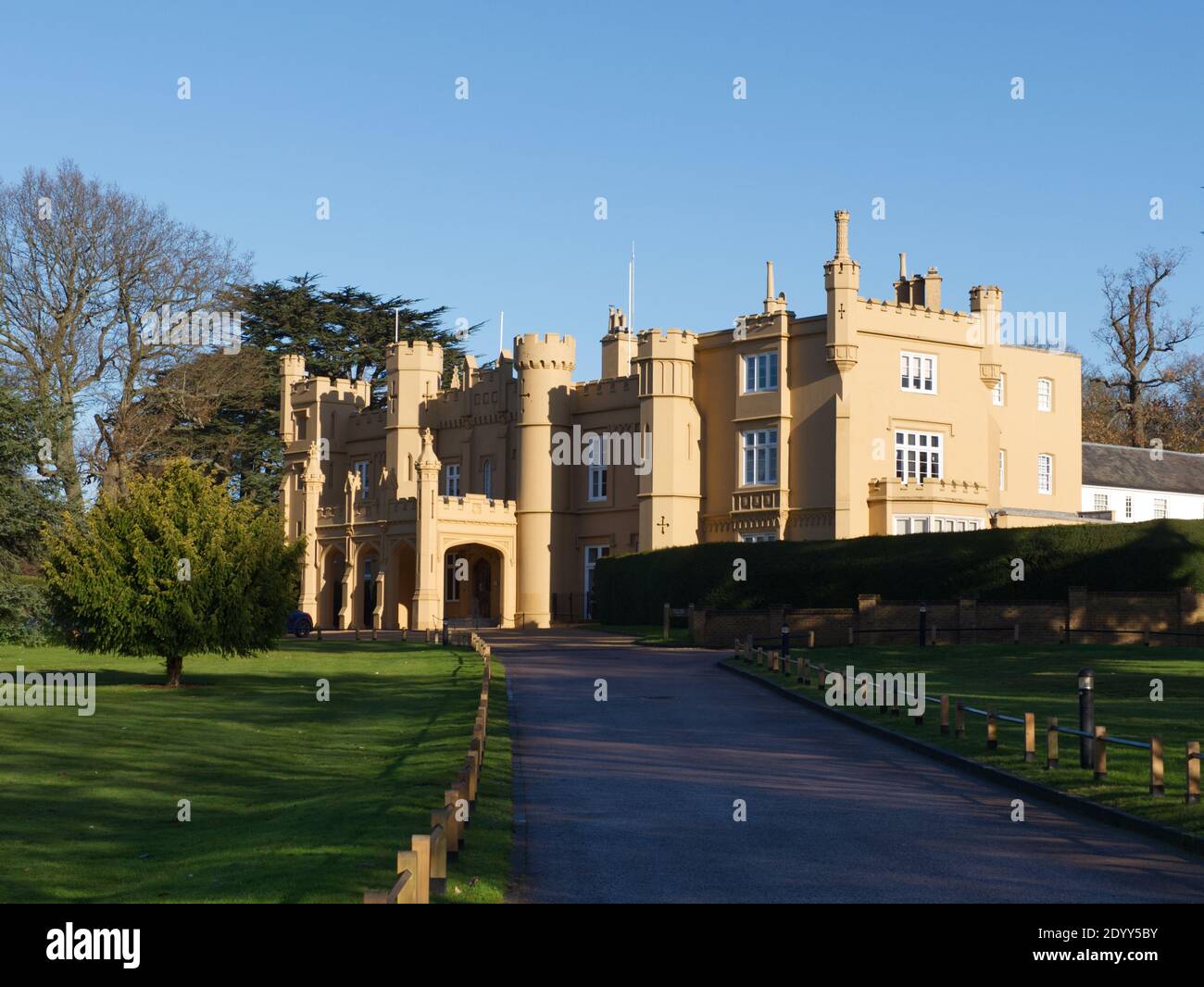 Wall Hall Estate, Aldenham Abbey, UK. Magnificent Estate of Woodland, Meadows, Golf Course