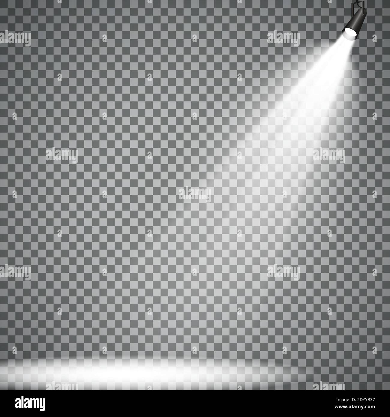 Vector Spotlights. Scene. Light Effects. Glow light effect Stock Vector ...