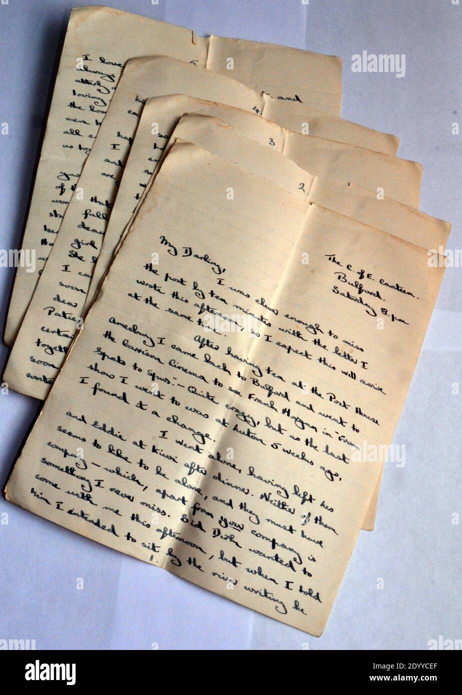 Old love letter ink hi-res stock photography and images - Alamy