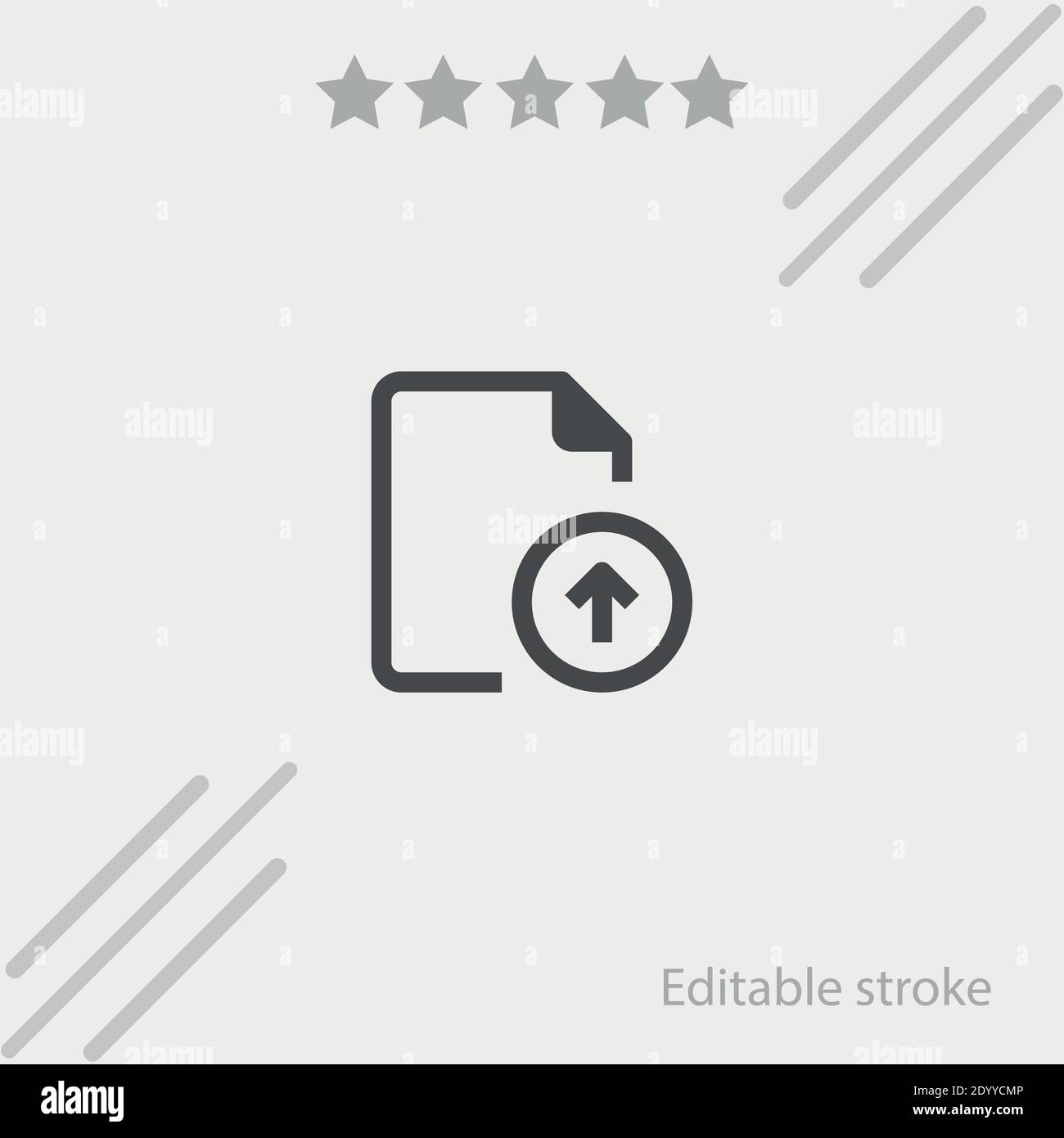 files vector icon modern simple vector illustration Stock Vector Image ...