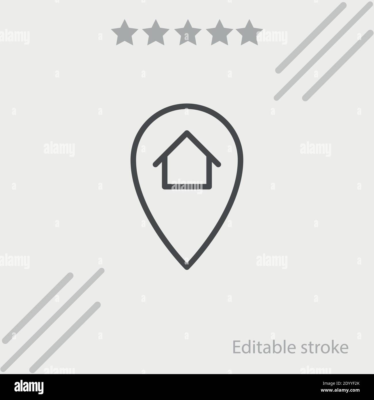 location vector icon modern simple vector illustration Stock Vector ...