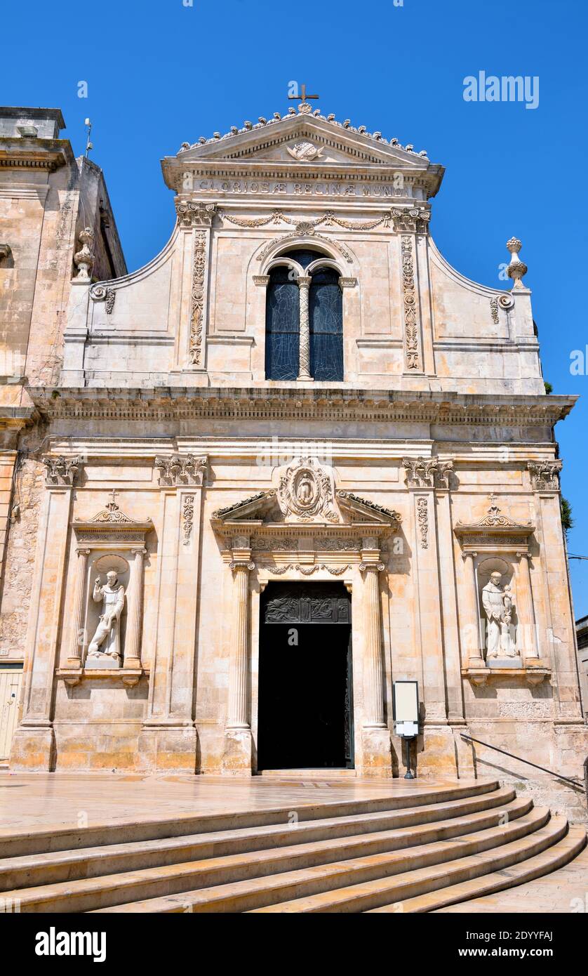 church of San Francesco d'assisi ostuni brindisi Italy Stock Photo Alamy