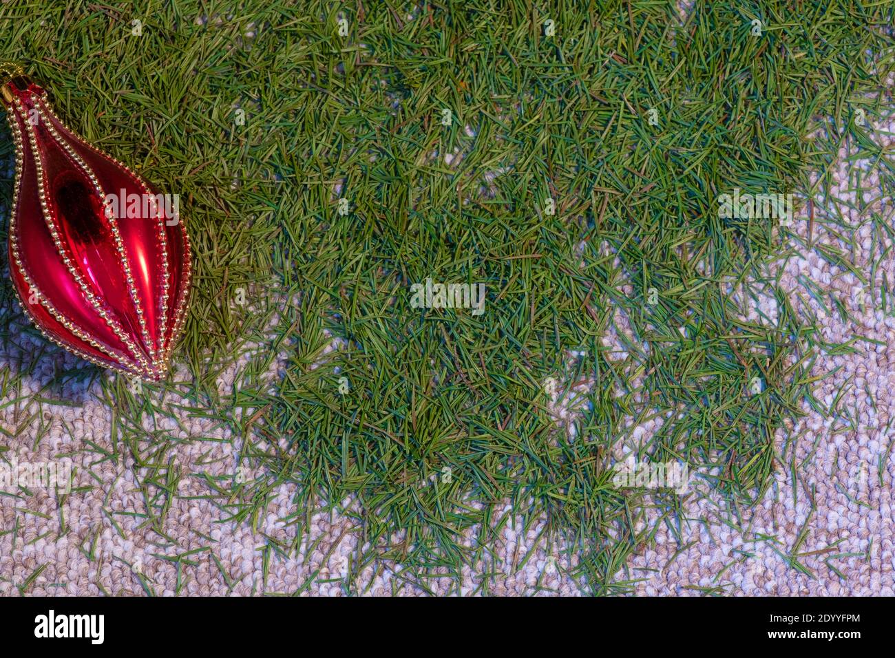 Needles christmas tree carpet hires stock photography and images Alamy