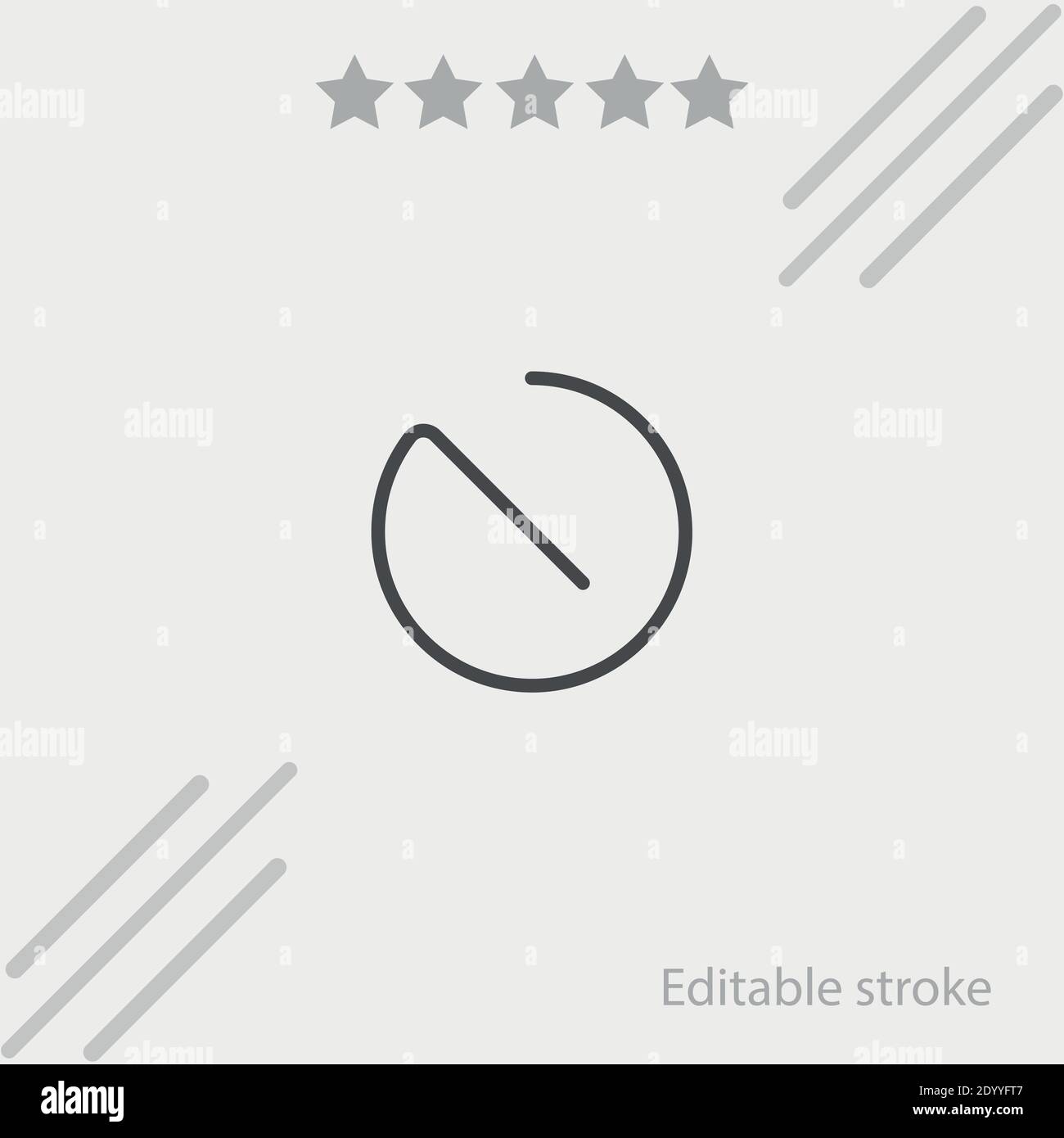 time vector icon modern simple vector illustration Stock Vector Image ...