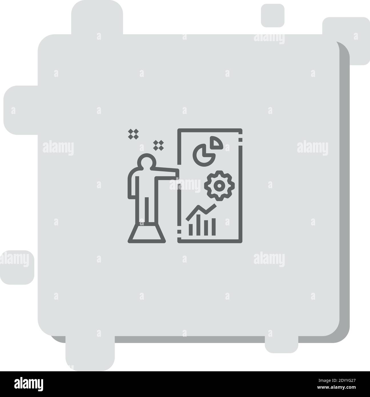 project vector icon modern simple vector illustration Stock Vector ...