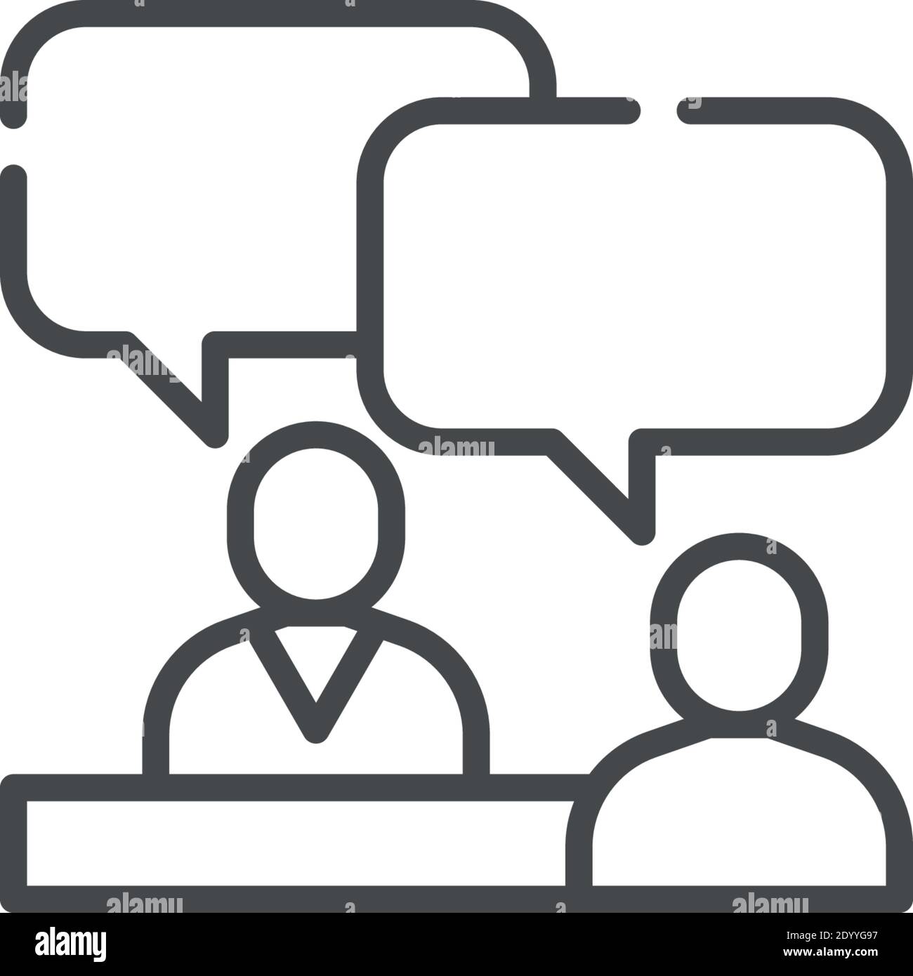 consulting vector icon modern simple vector illustration Stock Vector ...