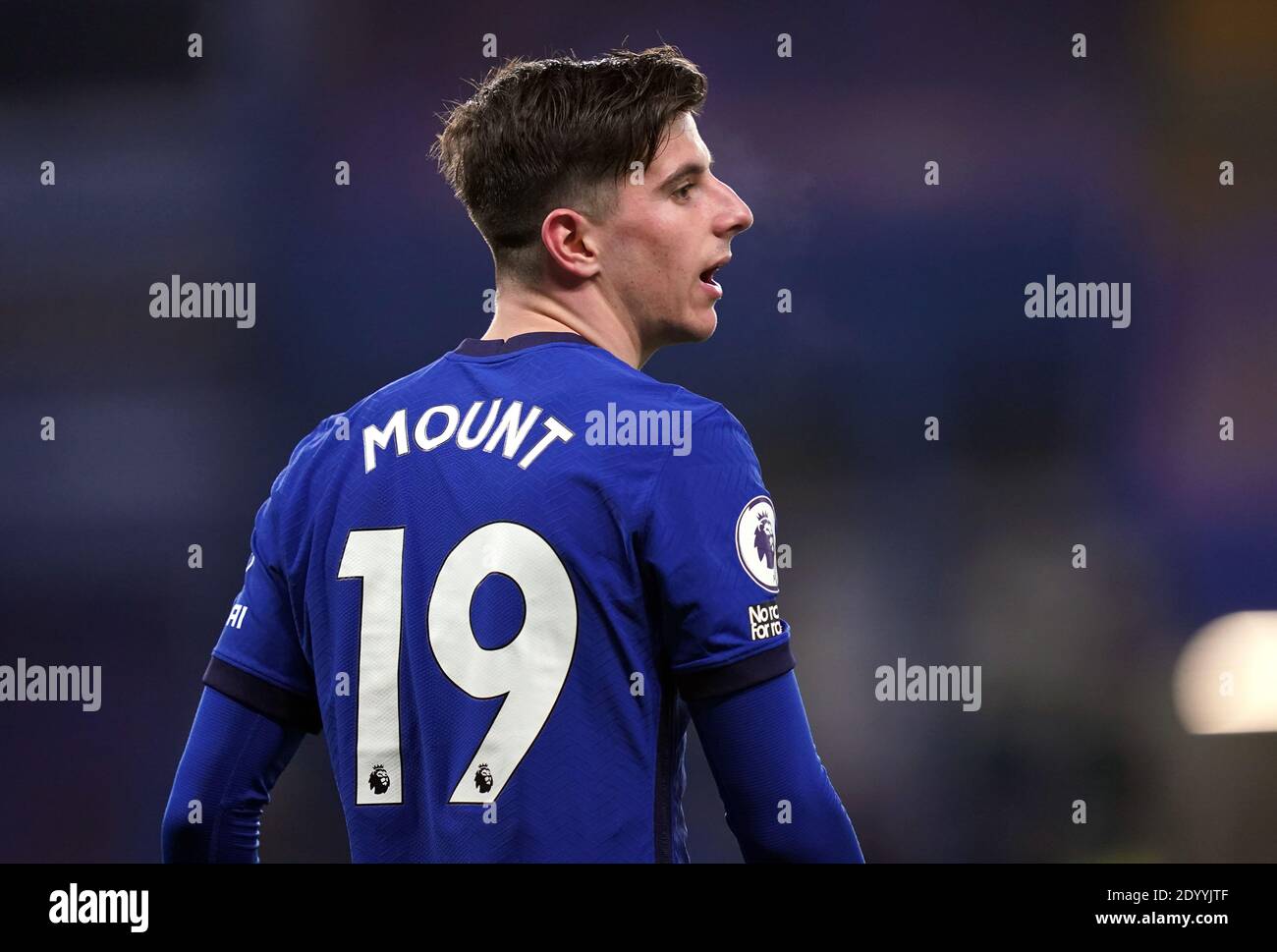 Chelsea's Mason Mount during the Premier League match at Stamford