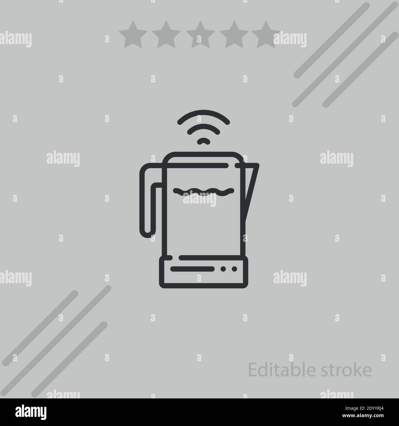 kettle vector icon modern simple vector illustration Stock Vector Image ...