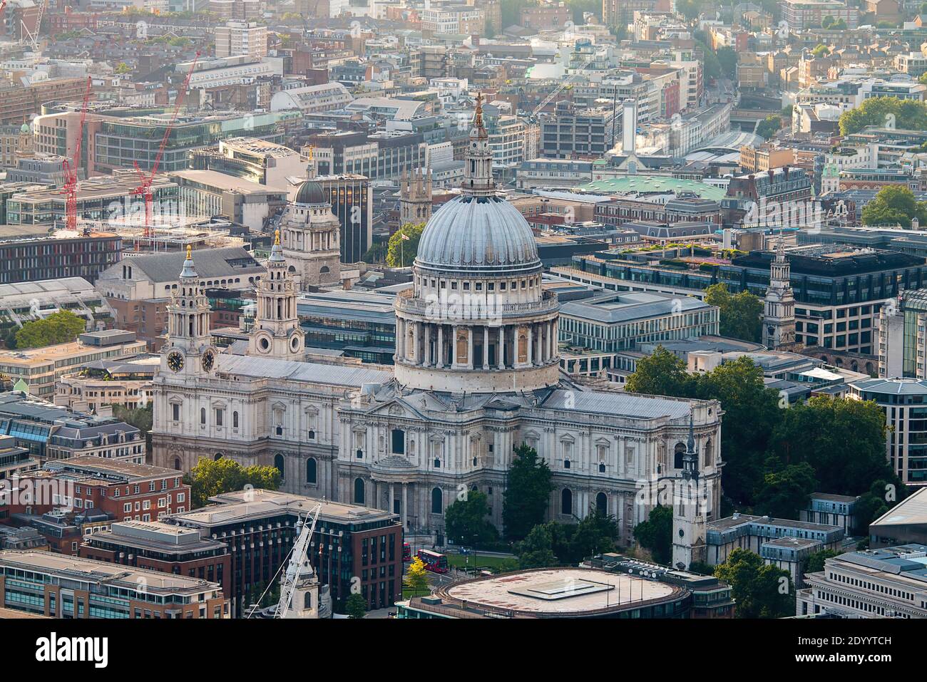 London, UK - April 20, 2020: St Paul's Cathedral in London, UK. Stock Photo