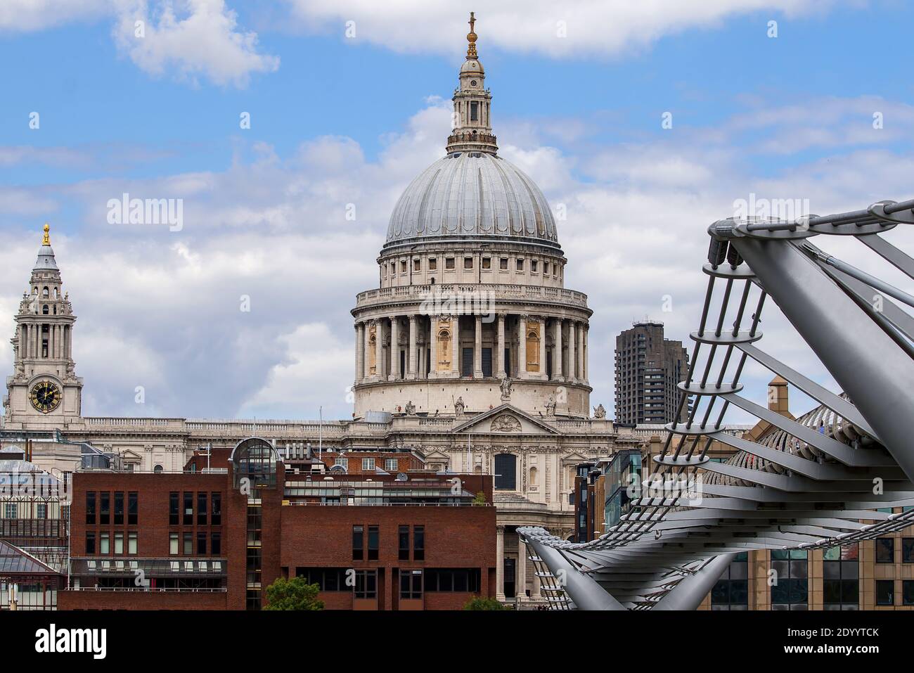 London, UK - April 20, 2020: St Paul's Cathedral in London, UK. Stock Photo