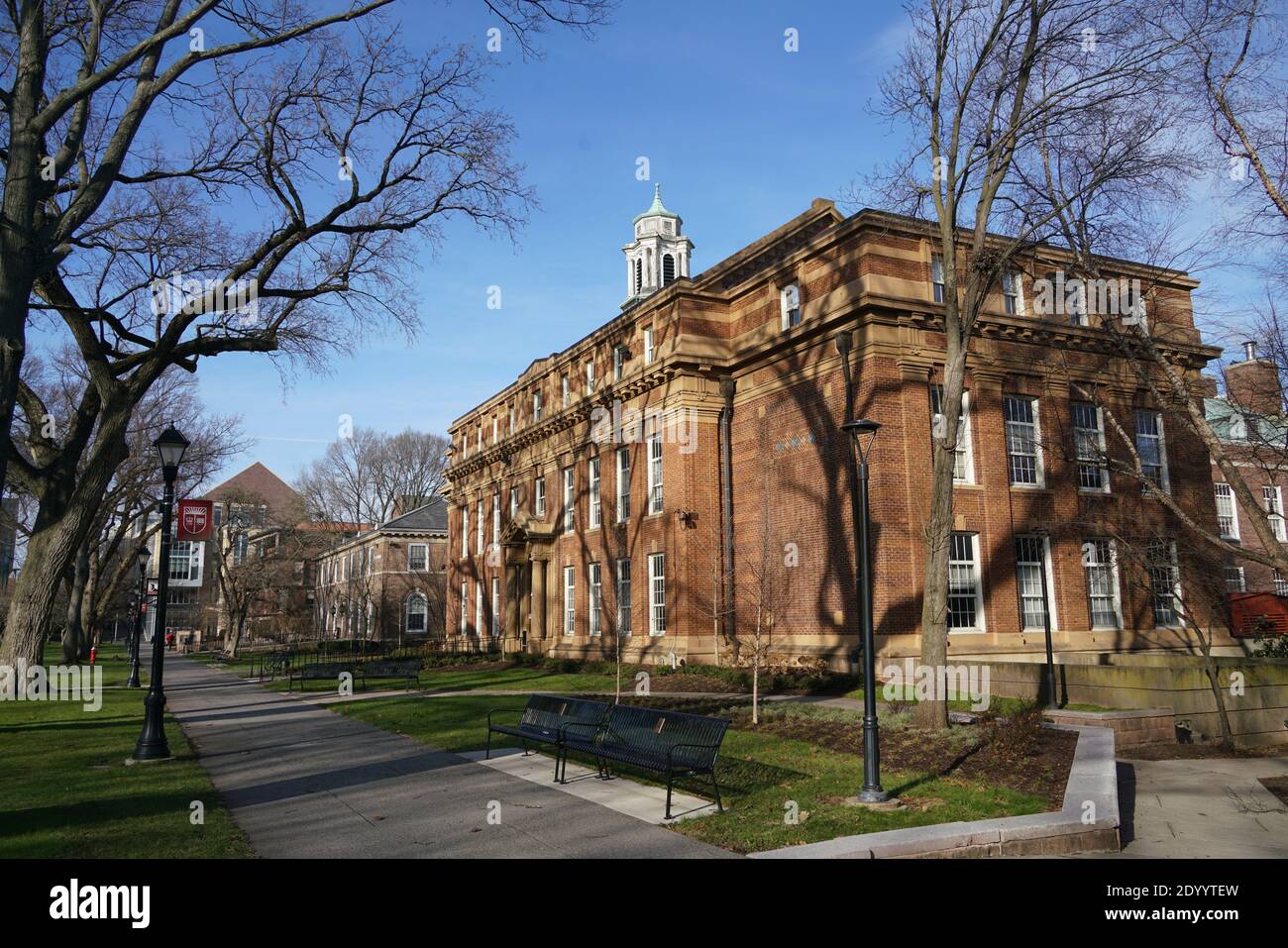 New Jersey, USA - The campus of Rutgers University, with the historic  engineering building on the right Stock Photo - Alamy