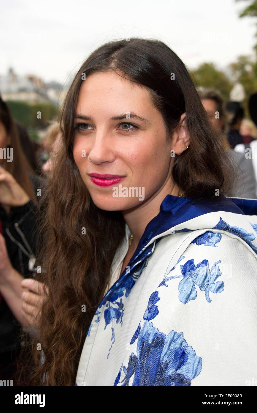 Tatiana Santo Domingo arriving to Valentino's Spring-Summer 2014 Ready