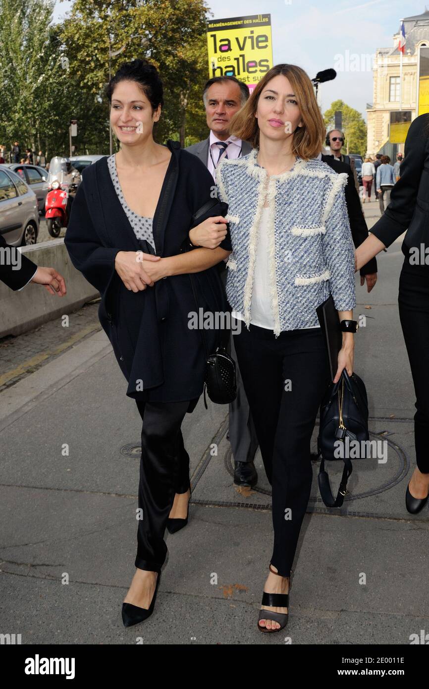 US Director Sofia Coppola attending Louis Vuitton Spring Summer