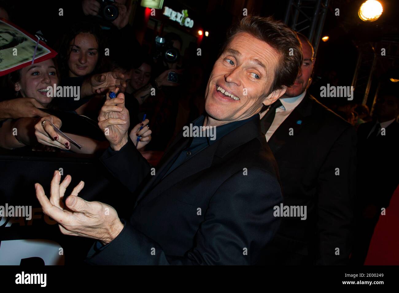 Willem Dafoe attending the world premiere of the video game Beyond Two