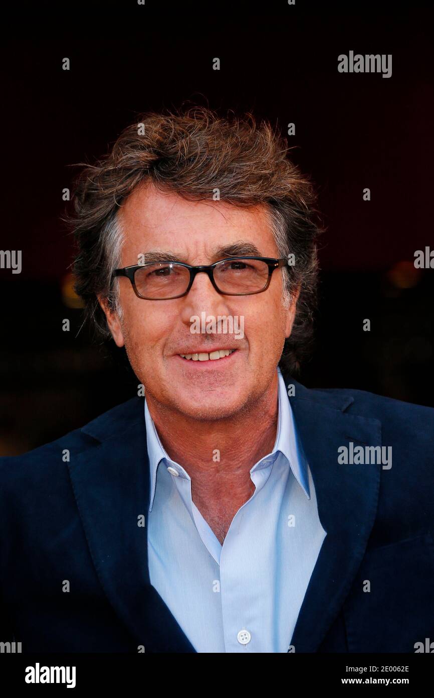 Francois Cluzet , promoting the film En Solitaire, poses at the 18th Young Directors Festival, in Saint-Jean-de-Luz, France on October 8, 2013. Photo by Patrick Bernard/ABACAPRESS.COM Stock Photo