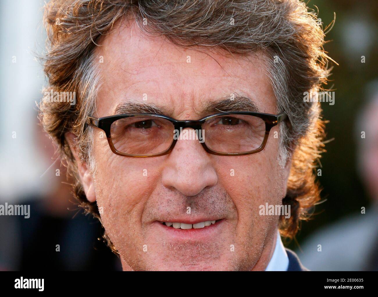 Francois Cluzet , promoting the film En Solitaire, poses at the 18th Young Directors Festival, in Saint-Jean-de-Luz, France on October 8, 2013. Photo by Patrick Bernard/ABACAPRESS.COM Stock Photo