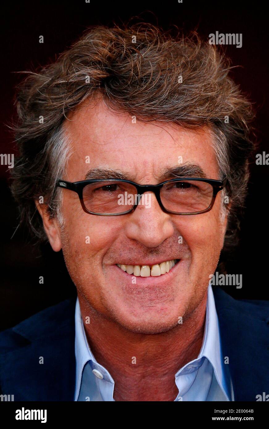 Francois Cluzet , promoting the film En Solitaire, poses at the 18th Young Directors Festival, in Saint-Jean-de-Luz, France on October 8, 2013. Photo by Patrick Bernard/ABACAPRESS.COM Stock Photo