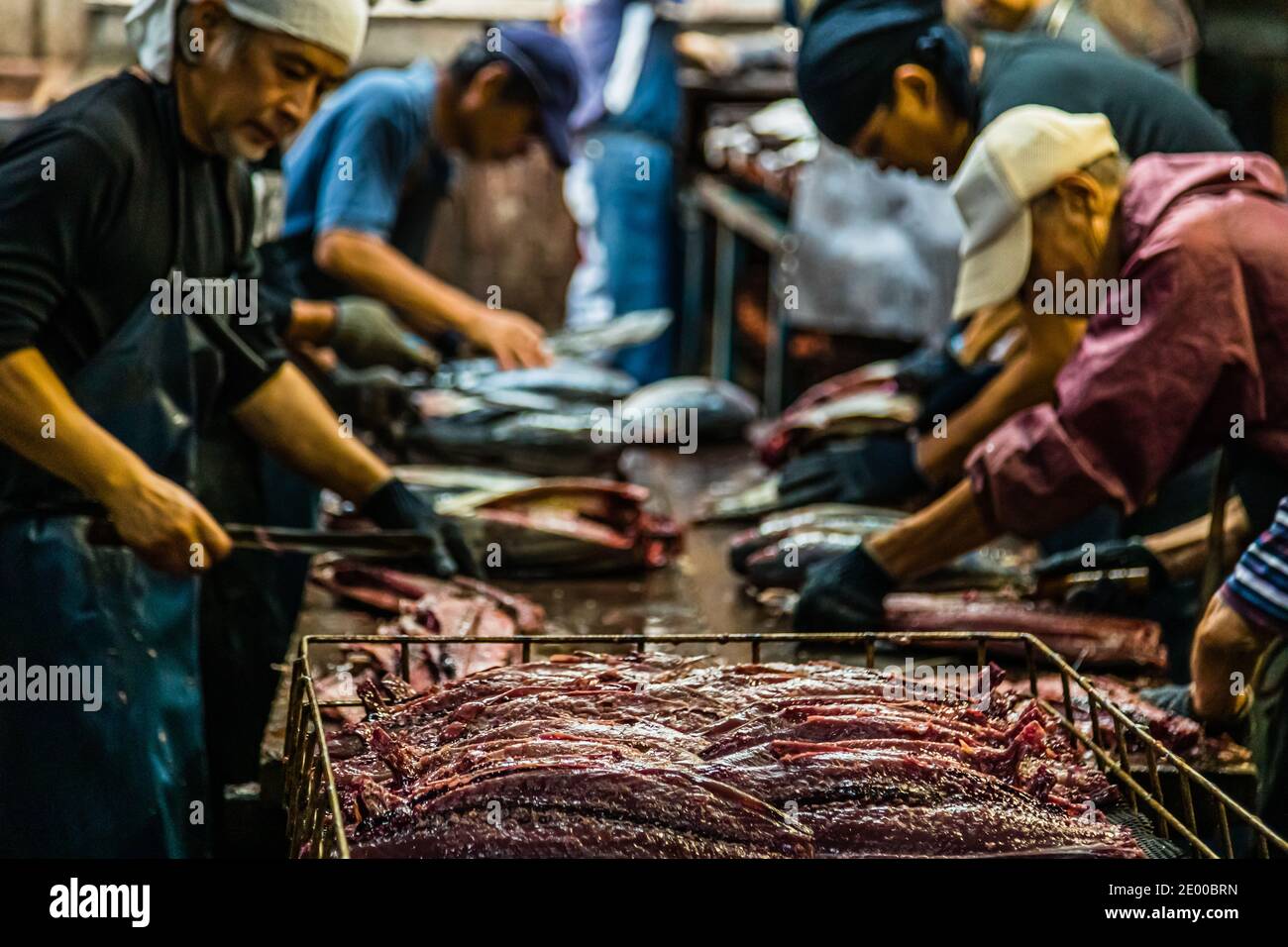 Yasuhisa Serizawa's Katsuobushi Manufacture in Nishiizu-Cho, Shizuoka, Japan Stock Photo