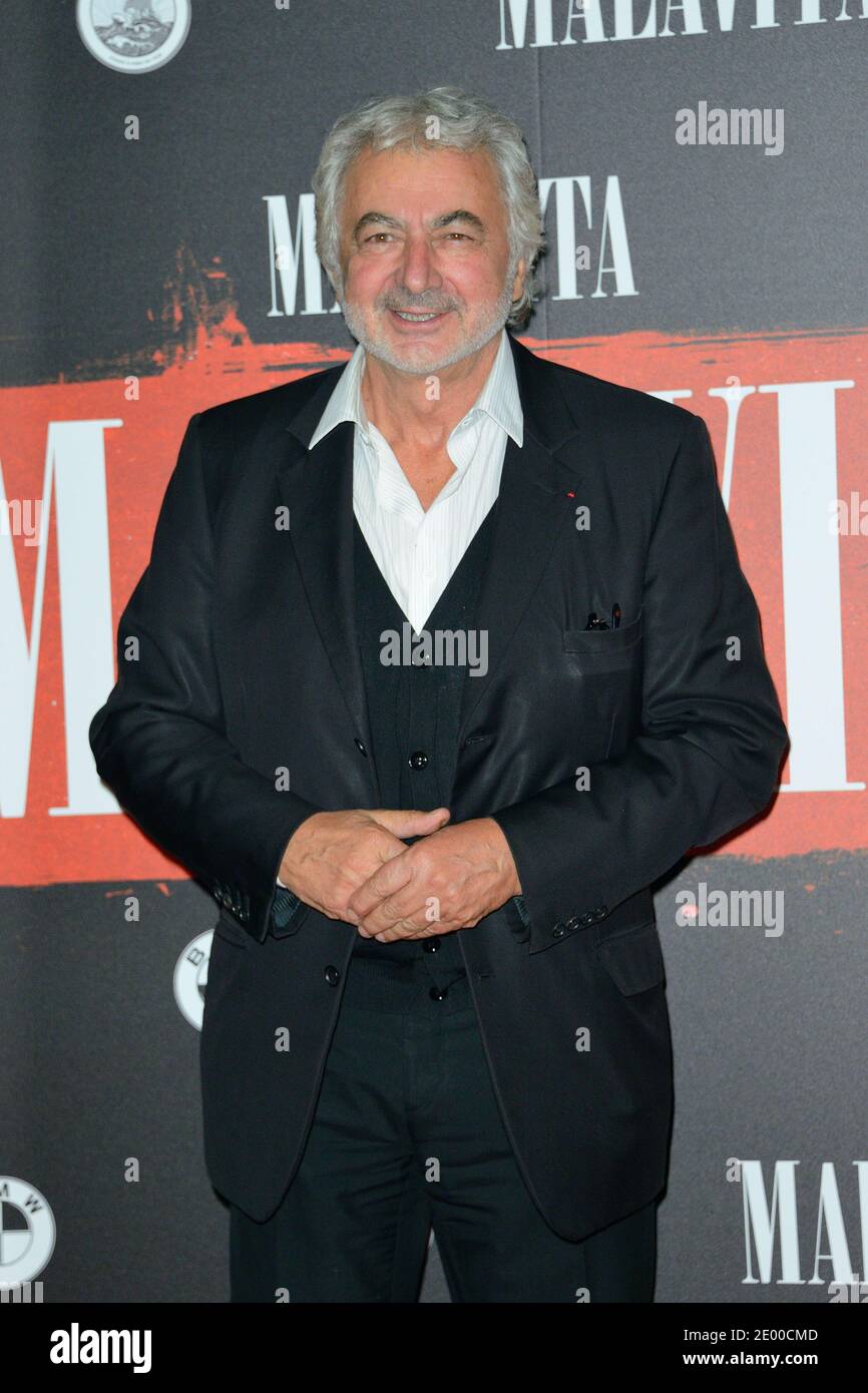 Franck Provost attending the premiere of Malavita at Europacorp Cinema