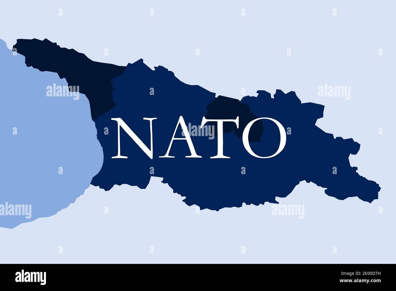 as member of NATO alliance. Caucasian state and country and