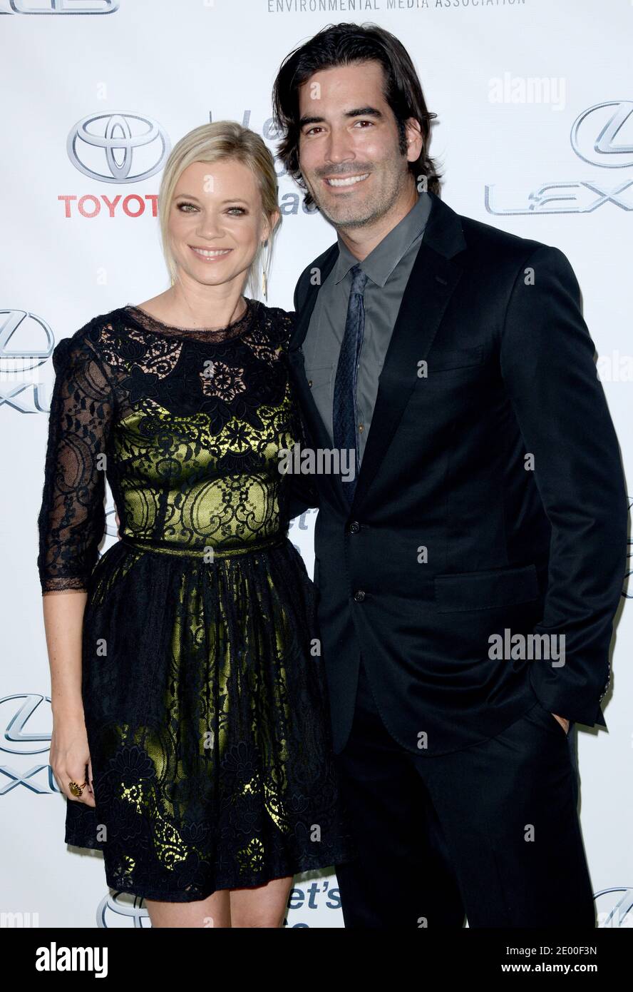 Amy Smart and Carter Oosterhouse arrive at the 23rd Annual ...