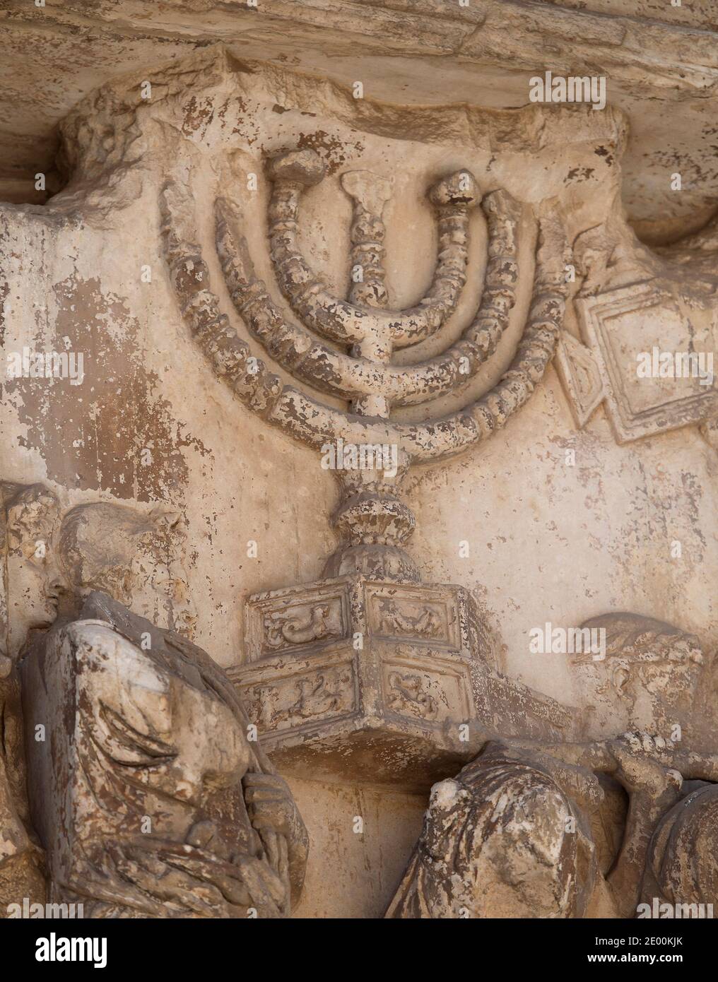 Titus arch menorah hires stock photography and images Alamy
