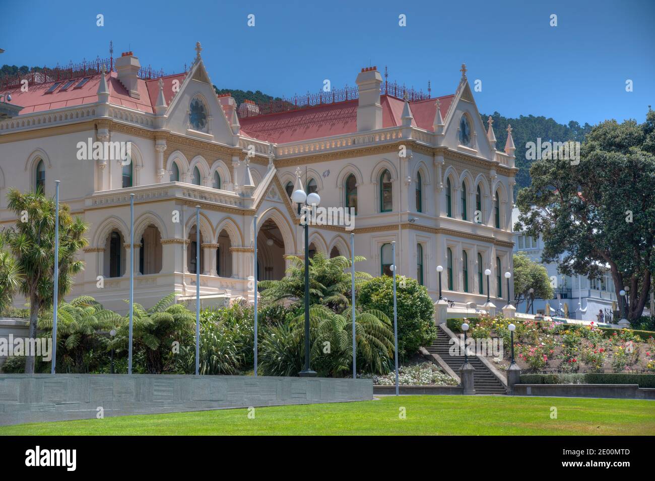 Parliamentary Library in Wellington, New Zealand Stock Photo Alamy