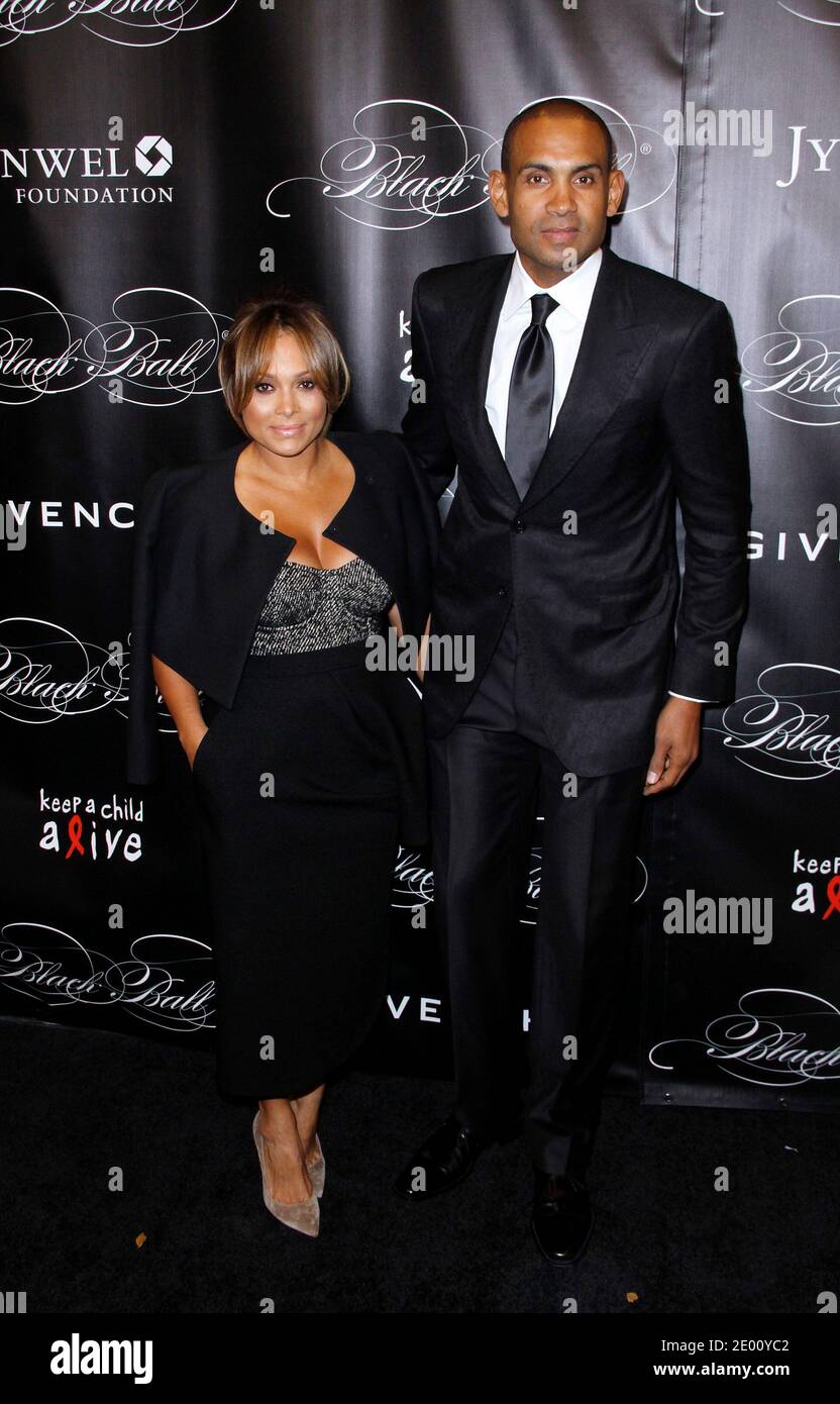 Tamia and Grant Hill attend the 10th Annual Keep A Child Alive Black Ball at the Hammerstein Ballroom in New York City, NY, USA on November 07, 2013. Photo by Donna Ward/ABACAPRESS.COM Stock Photo
