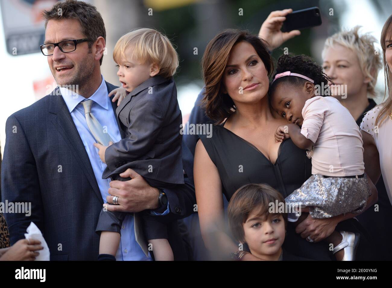 Tony Cimber And Mariska Hargitay