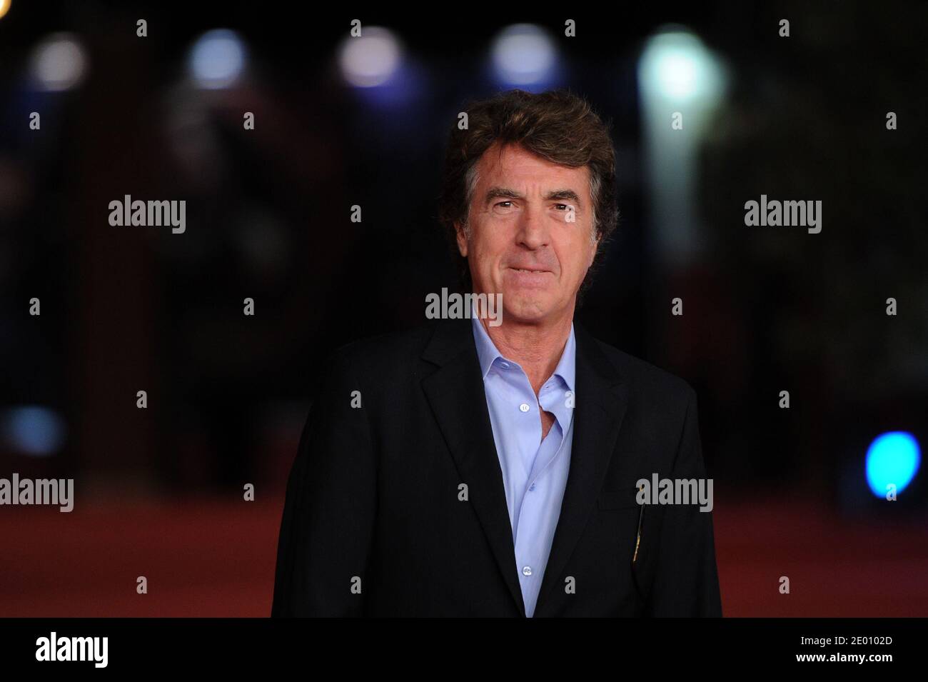 French actor Francois Cluzet attends the premiere for the film En Solitaire as part of the 8th Rome Film Festival on November 9, 2013 in Rome, Italy. Photo by Eric Vandeville/ABACAPRESS.COM Stock Photo