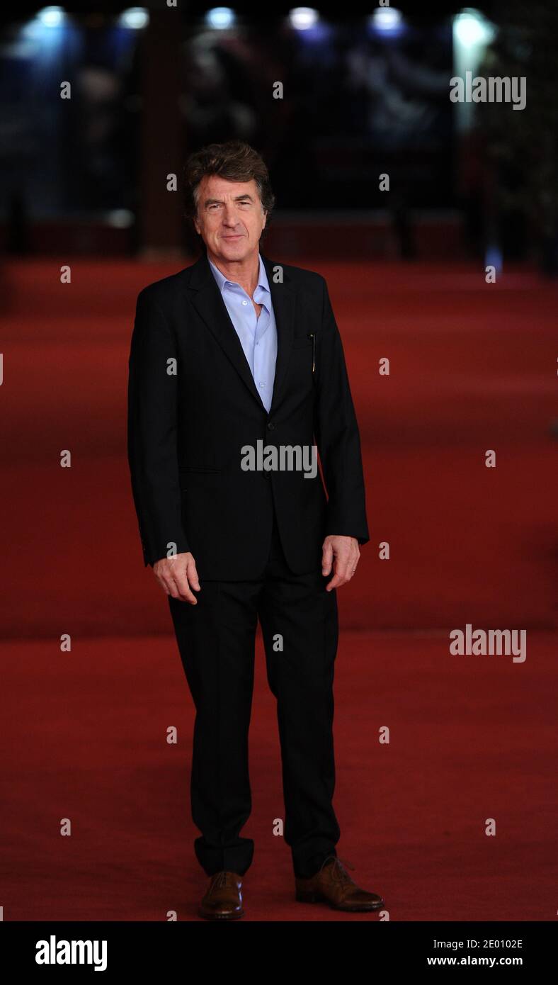 French actor Francois Cluzet attends the premiere for the film En Solitaire as part of the 8th Rome Film Festival on November 9, 2013 in Rome, Italy. Photo by Eric Vandeville/ABACAPRESS.COM Stock Photo