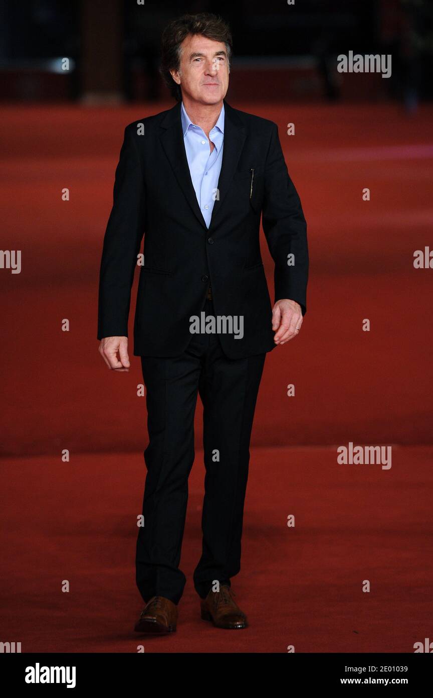 French actor Francois Cluzet attends the premiere for the film En Solitaire as part of the 8th Rome Film Festival on November 9, 2013 in Rome, Italy. Photo by Eric Vandeville/ABACAPRESS.COM Stock Photo