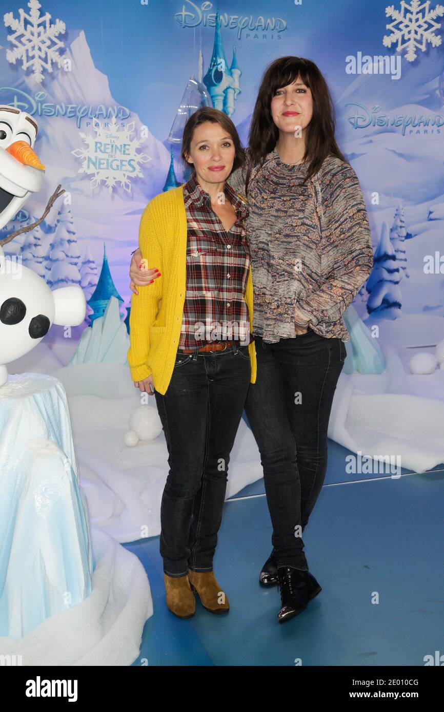 Anne Marivin and Daphne Burki attending the Christmas Season opening