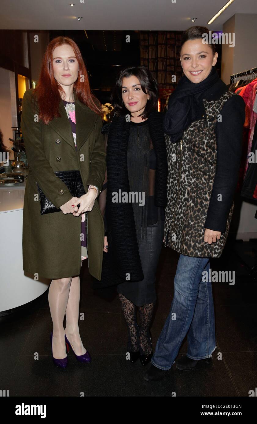 EXCLUSIVE - Audrey Fleurot, Jenifer and Sandrine Quetier attending the