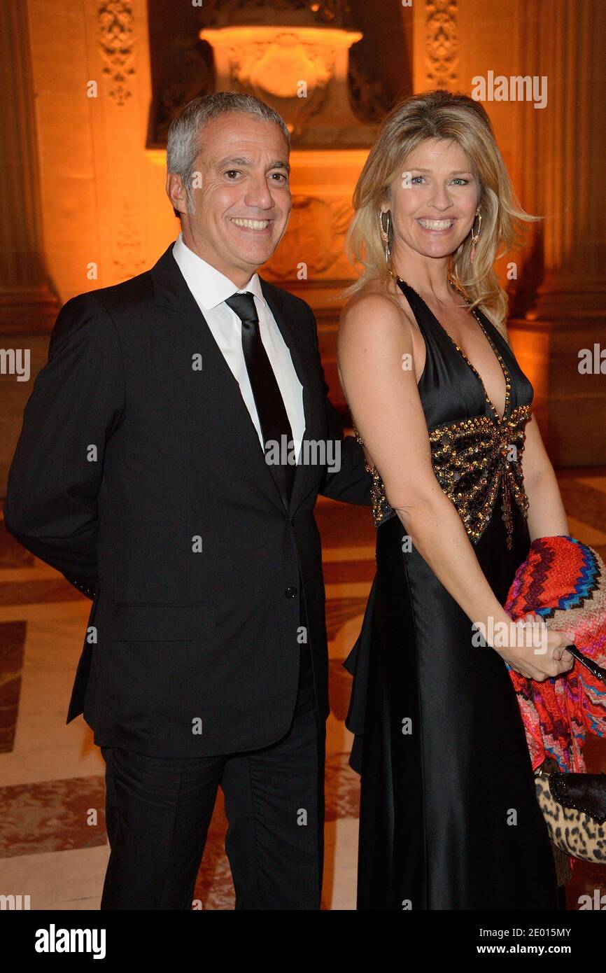 Bruno Bensoussan and Lynda Lacoste attending the Annual Pasteur-Weizmann  Gala 2013 held at Chateau de Versailles, in Versailles, France on November  18, 2013. Photo by Nicolas Briquet/ABACAPRESS.COM Stock Photo - Alamy