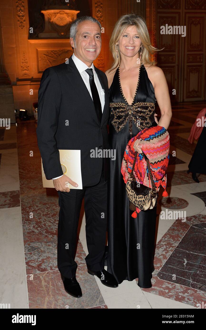 Bruno Bensoussan and Lynda Lacoste attending the Annual Pasteur-Weizmann  Gala 2013 held at Chateau de Versailles, in Versailles, France on November  18, 2013. Photo by Nicolas Briquet/ABACAPRESS.COM Stock Photo - Alamy