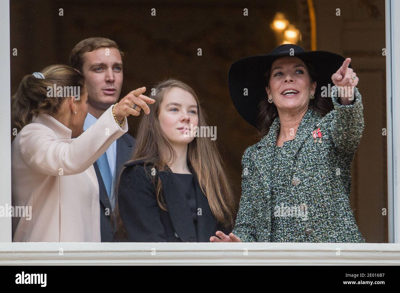 Princess Stephanie of Monaco, Princess Caroline of Hanover, her ...