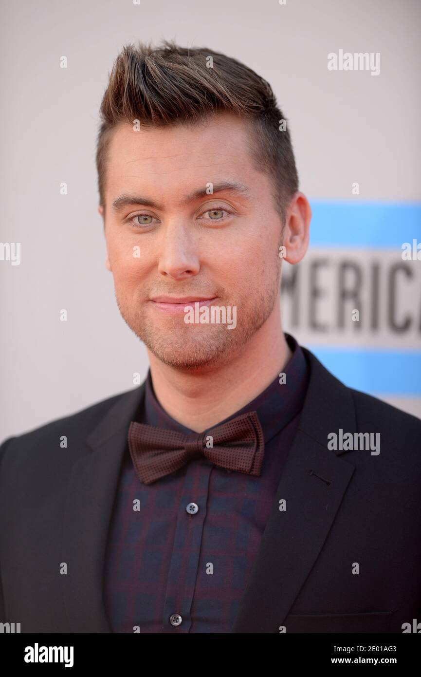 Lance Bass attends the 2013 American Music Awards at the Nokia Theatre in Los Angeles, CA, USA on Novembre 24, 2013. Photo by Lionel Hahn/ABACAPRESS.COM Stock Photo