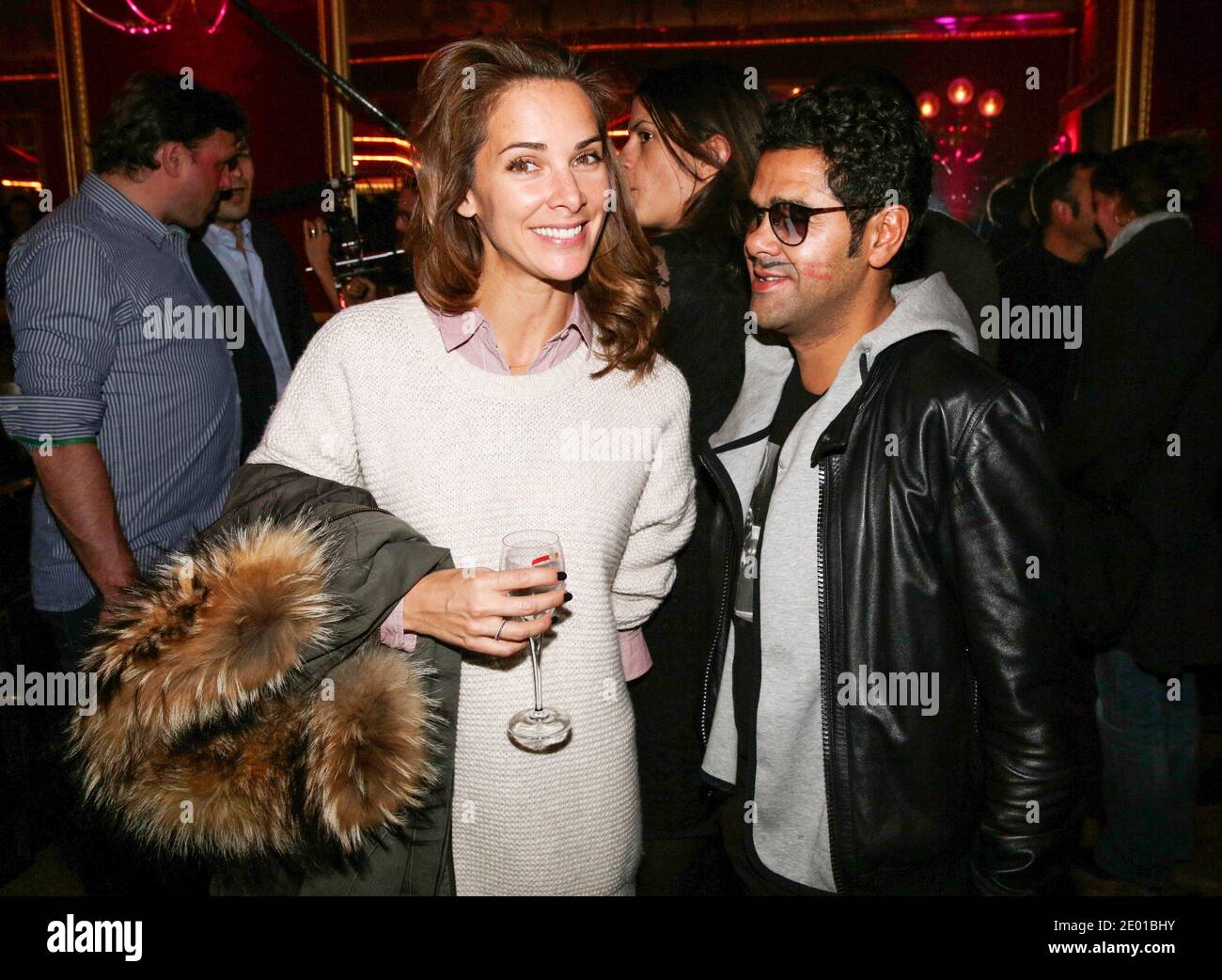 Jamel Debbouze and his wife Melissa Theuriau attending the Prix Fooding 2014 at the 'Cirque d'hiver' in Paris, France on November 25, 2013. Photo by Jerome Domine/ABACAPRESS.COM Stock Photo