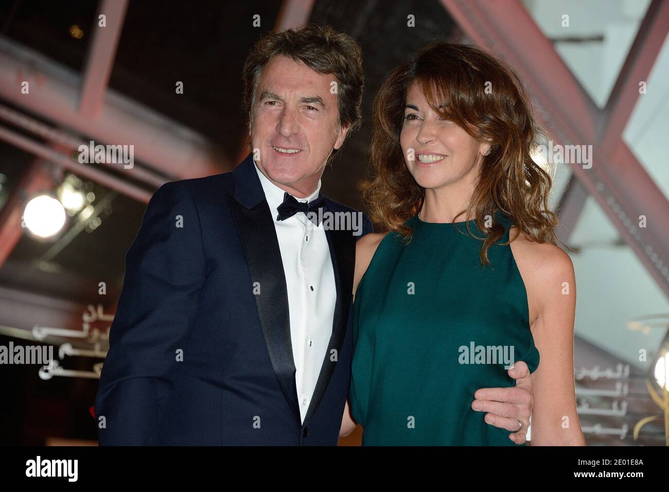 Francois Cluzet and his wife Narjiss attending the 13th Marrakech Film Festival opening ceremony in Marrakech, Morocco on November 29, 2013. Photo by Nicolas Briquet/ABACAPRESS.COM Stock Photo