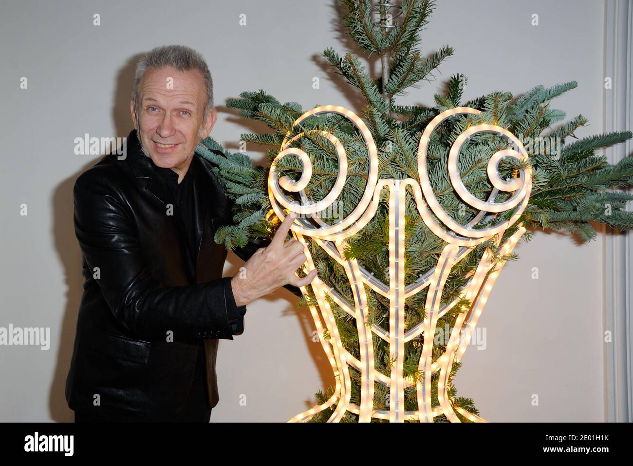 Jean-Paul Gaultier attending the 18th Edition Of 'Les Sapins de Noel des  Createurs : Designer's Christmas Trees Press Preview At Hotel Salomon De  Rotschild in Paris, France on December 3, 2013. Photo